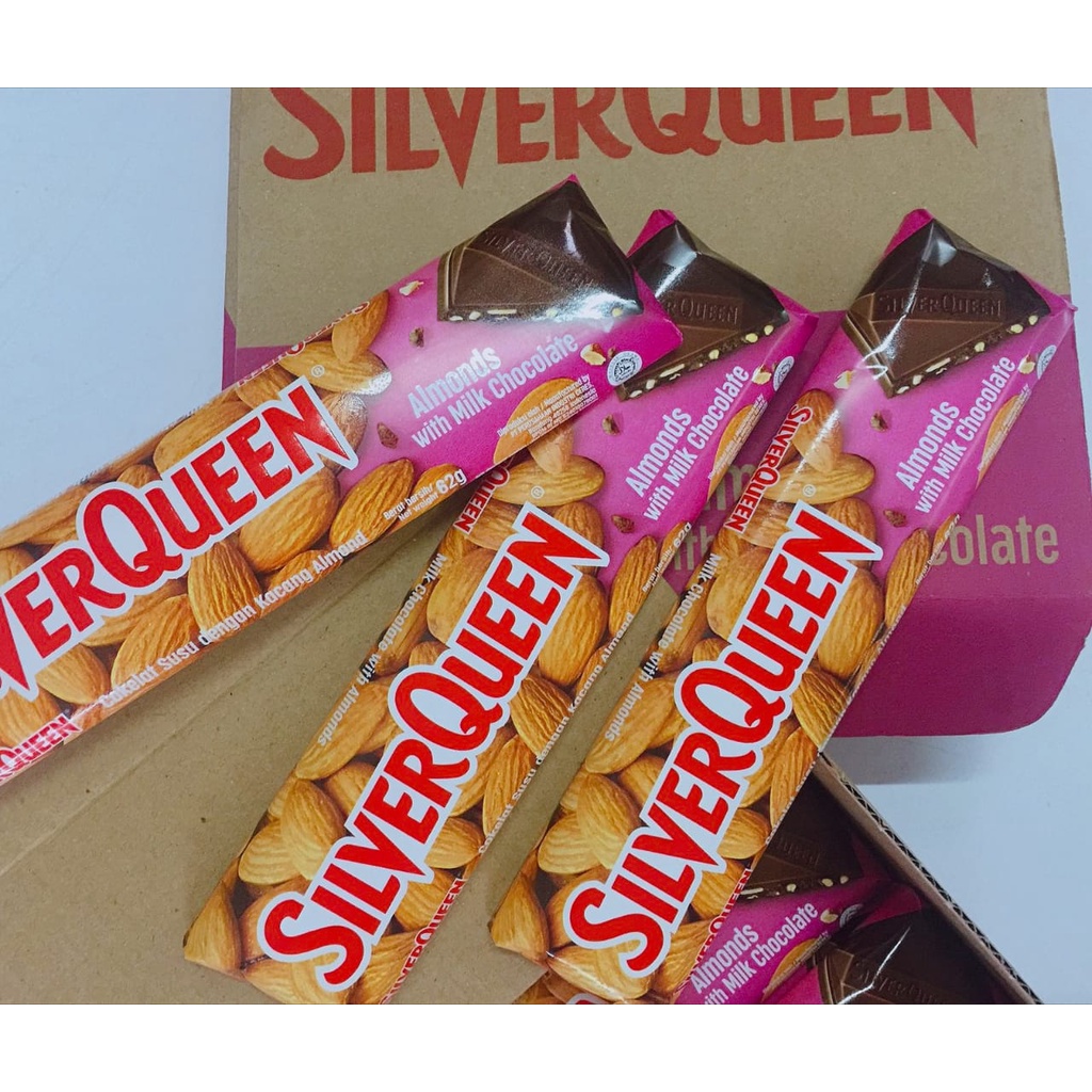 Cokelat SilverQueen Milk Chocolate 62 gram - Varian Rasa