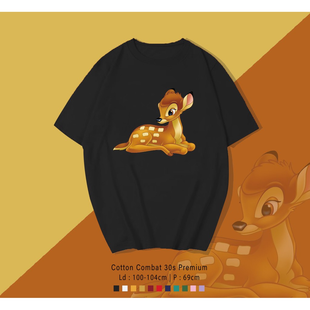 RUSA DISNEY / TERMURAH BAJU KAOS KATUN WANITA/ PRIA UNISEX LENGAN PENDEK / TUMBLR TEE