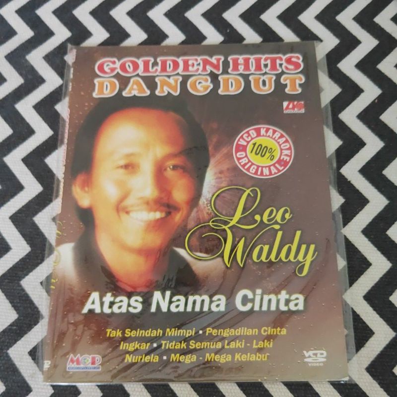 VCD KARAOKE ORIGINAL GOLDEN HITS DANGDUT LEO WALDY