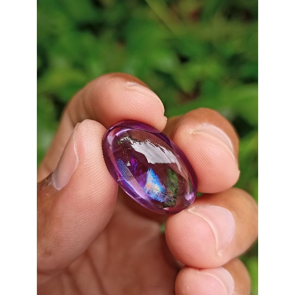 kecubung ungu pelangi