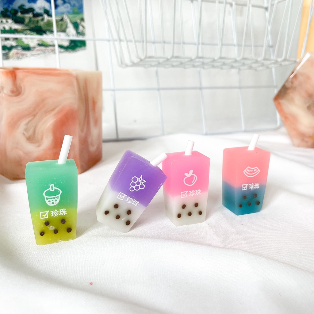 

Stip Boba / Penghapus Unik Lucu Minuman Bubble