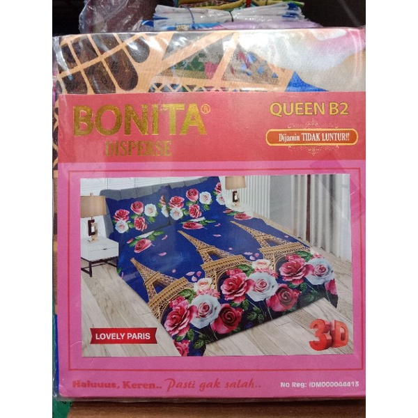 sprei bonita nomor 2 / sprei bonita Queen / sprei bonita 160X200