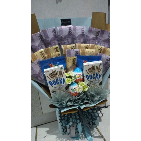 bouquet snack / uang