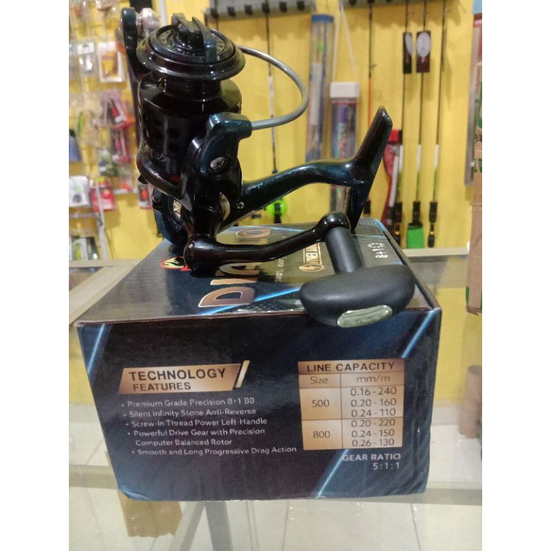 reel swan diablo 500