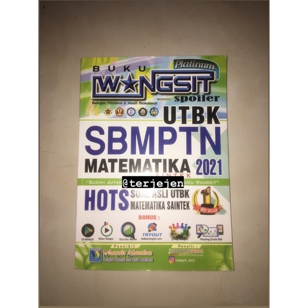 wangsit saintek 2021 preloved mtk saintek