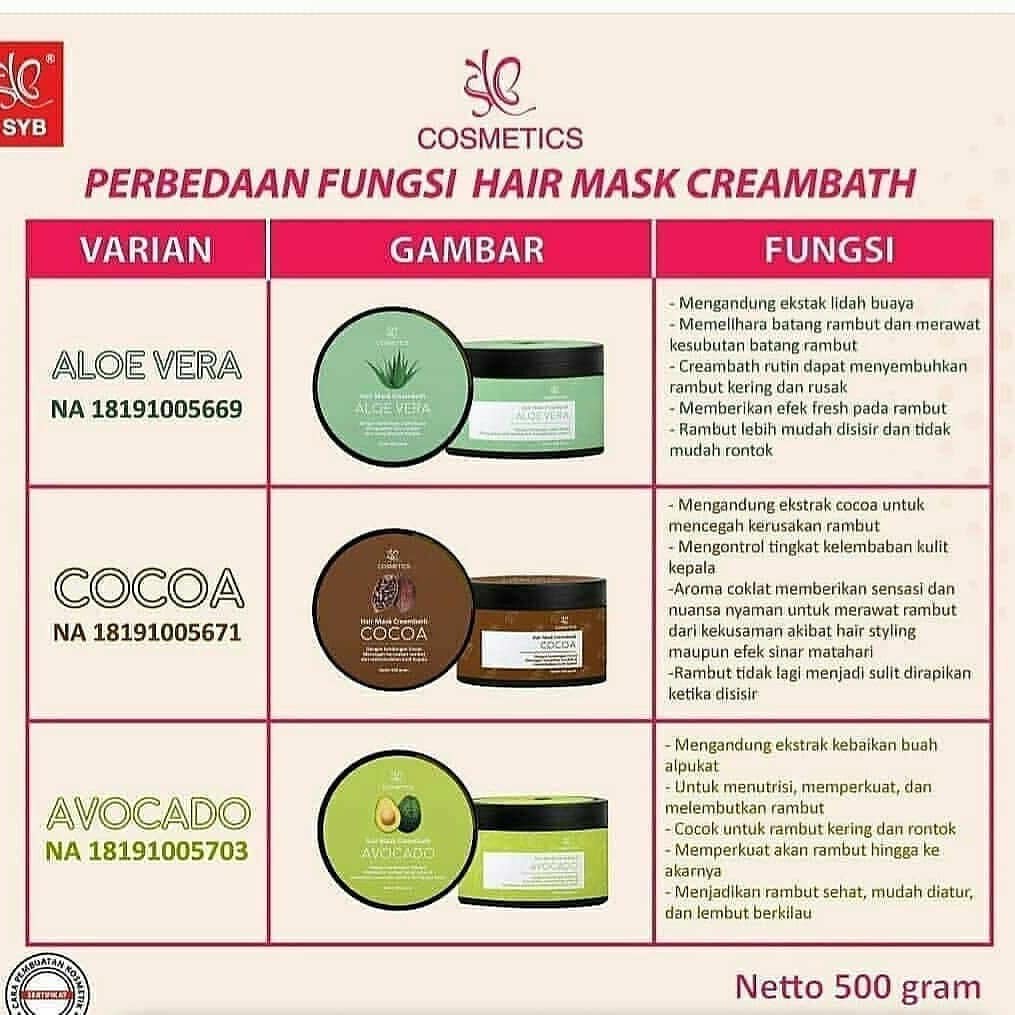 SYB Forte Hair Mask | Creambath 500 Gram