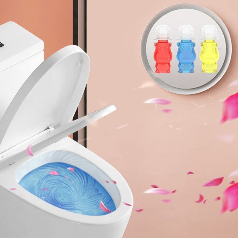 [TERMURAH] Gel Pengharum Kloset Closet Duduk Jongkok Berdiri Wastafel Gel Pembersih Toilet wangi semua jenis toilet isi 3 pcs
