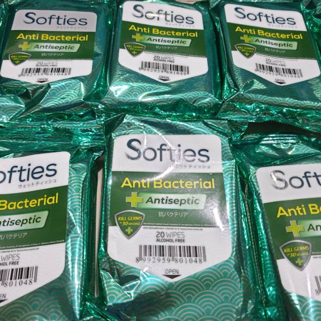 Tissue softies antibacterial