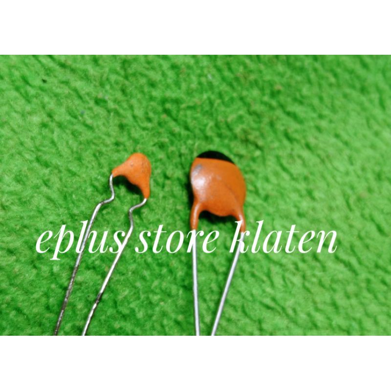 kapasitor keramik coklat 22pf murata capacitor npo high volt hv 22 pf