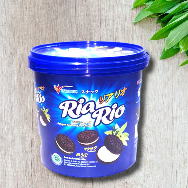 Inkubisc Ria Rio Biskuit  Krim Vanila 400g