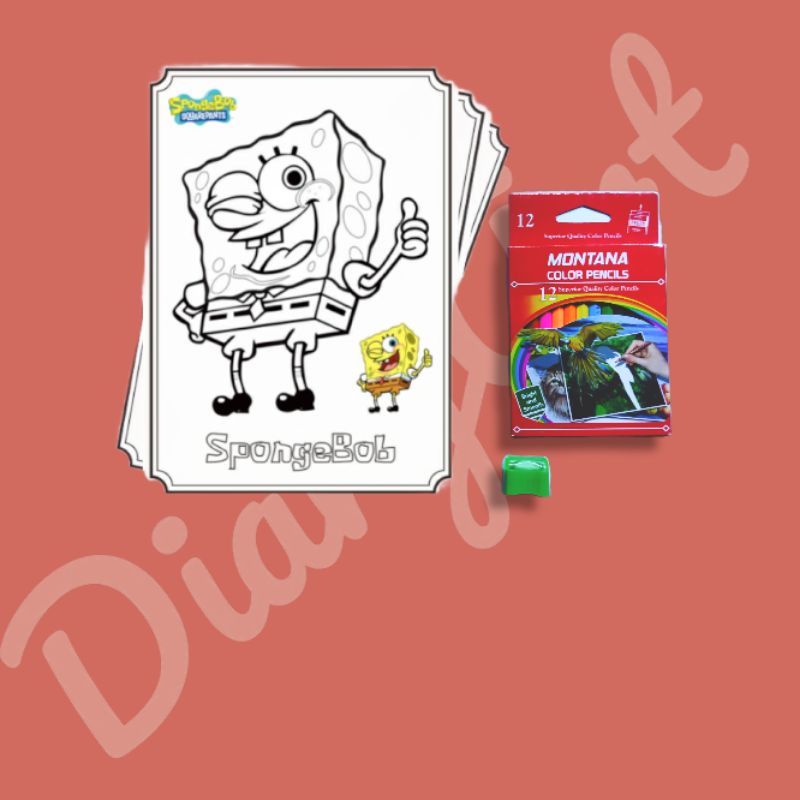 

Gambar Mewarnai Anak TK ,SD ,PAUD kertas 100gsm dengan ukuran A4 dan A5 ,paket hemat hanya 10.000 + pensil warna + rautan pesil
