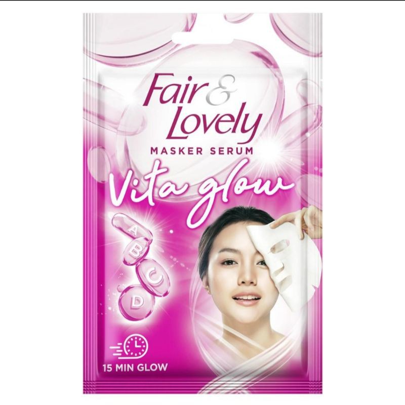 Fair &amp; Lovely Vita Glow Serum Sheet Mask