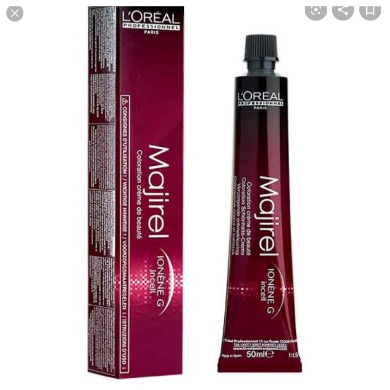  Loreal  majirel  50ml oksidan mini cat  rambut  Shopee 