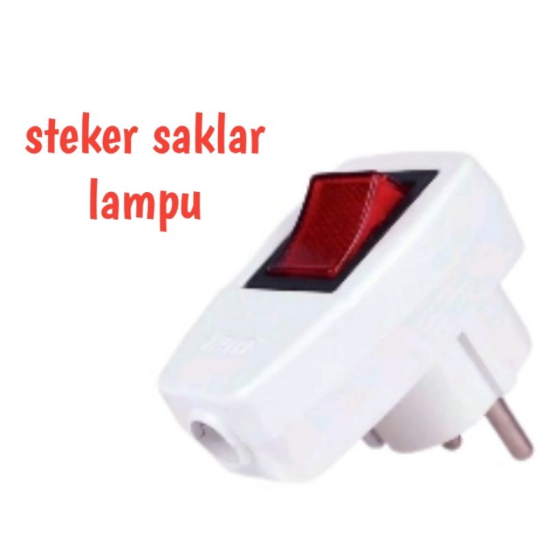 Colokan Saklar lampu Saklar On/Off Lampu Saklar on/off