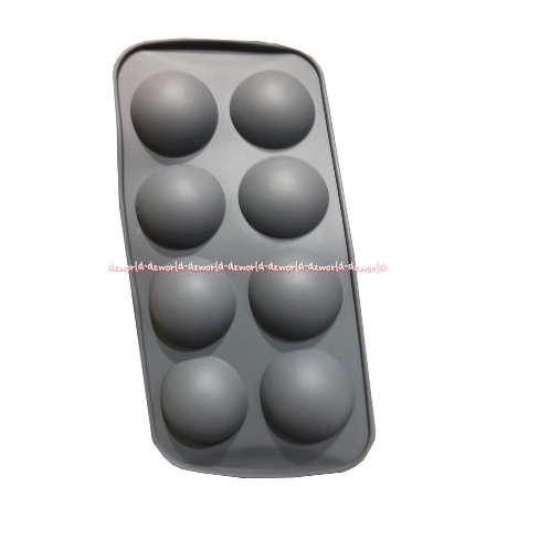 Krischef Ice Mould 8 Balls Alat Cetakan Es Bulat Bahan Silocon Cetak Es Batu Bentuk Bulat Circle Bikin Batu Es Kris Chef Cetak Es Bola Ball Balls Silikon