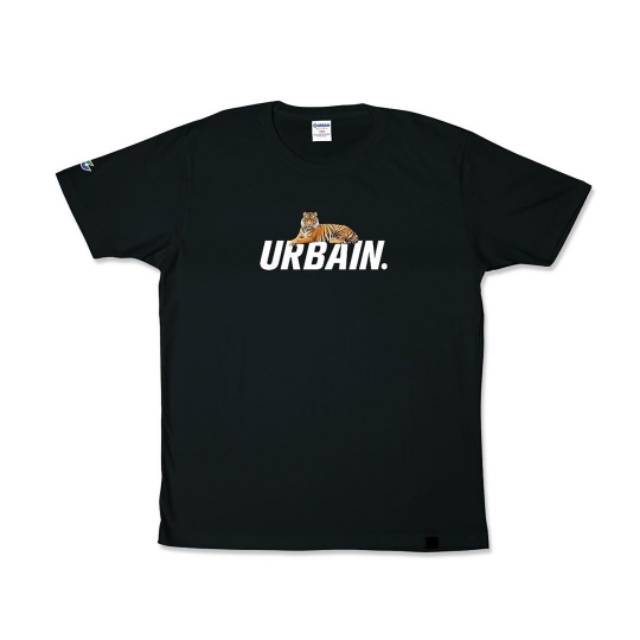TSHIRT URBAIN TIGER BLACK