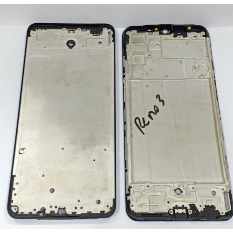 FRAME DUDUKAN LCD TULANG TENGAH OPPO RENO 3 ORIGINAL