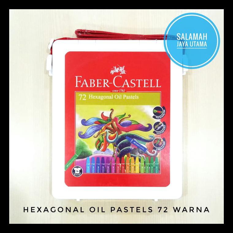 

TERBARU CRAYON / OIL PASTEL FABER CASTELL 72 WARNA PERALATAN MELUKIS TERMURAH DAN TERBARU