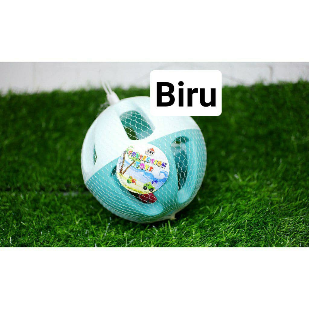 Mainan Bayi Kerincingan Bola Besar dengan kemasan jaring TERMURAH