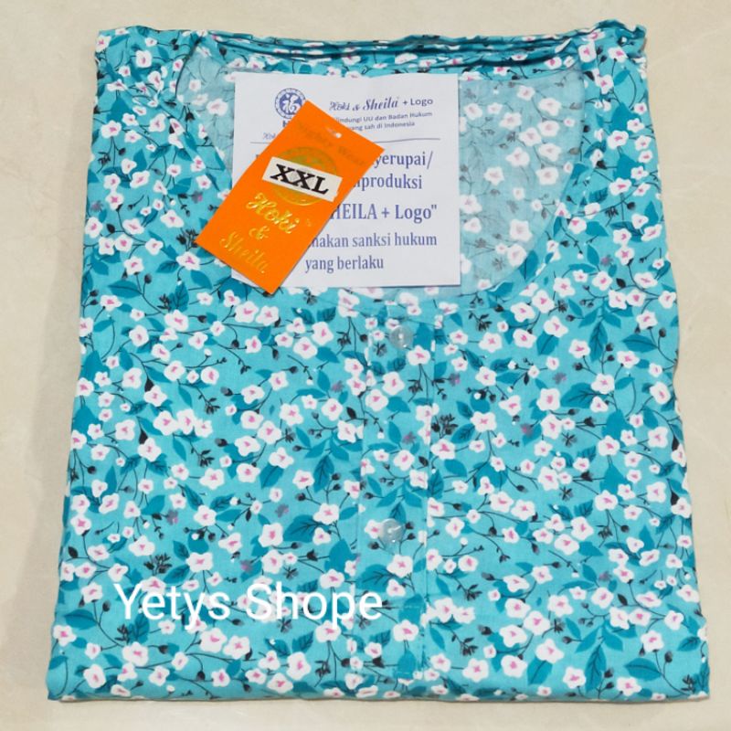 Hoki&Sheila Jumbo LD120 C3/4 Baju Tidur Piyama Fit XXL [Part 1]-VerySmall3 HS Hijau