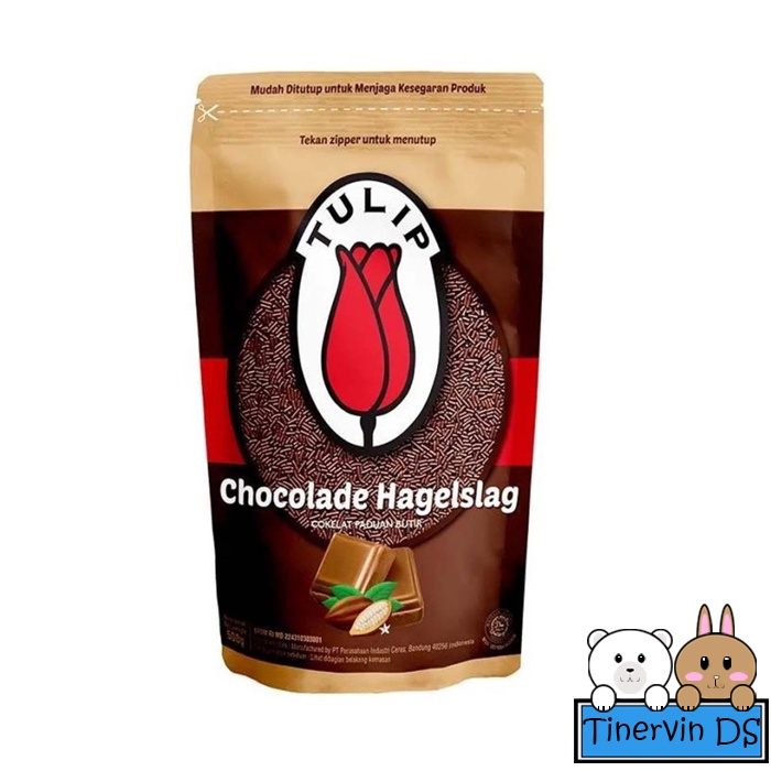 

Meises - Tulip Chocolade Hagelslag - Kemasan Ziplock 500 gram