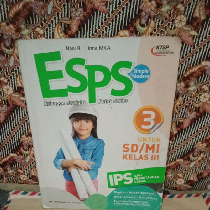 ESPS 3 IPS SD MI KELAS 3 III KTSP BERORIENTASI KURIKULUM 2013