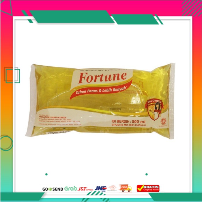 

Fortune Minyak Goreng Pillow Pack 250 ml