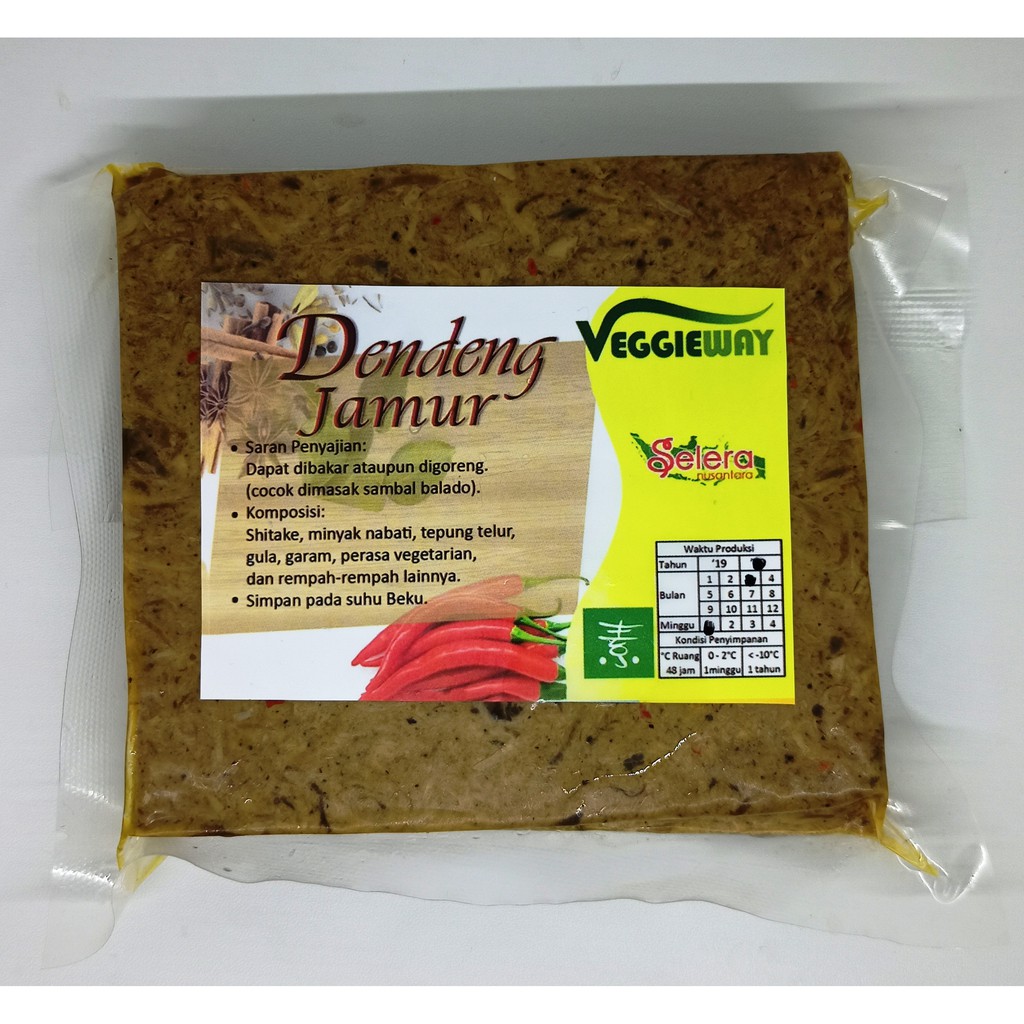 

dendeng jamur vegetarian veggie way 320gr