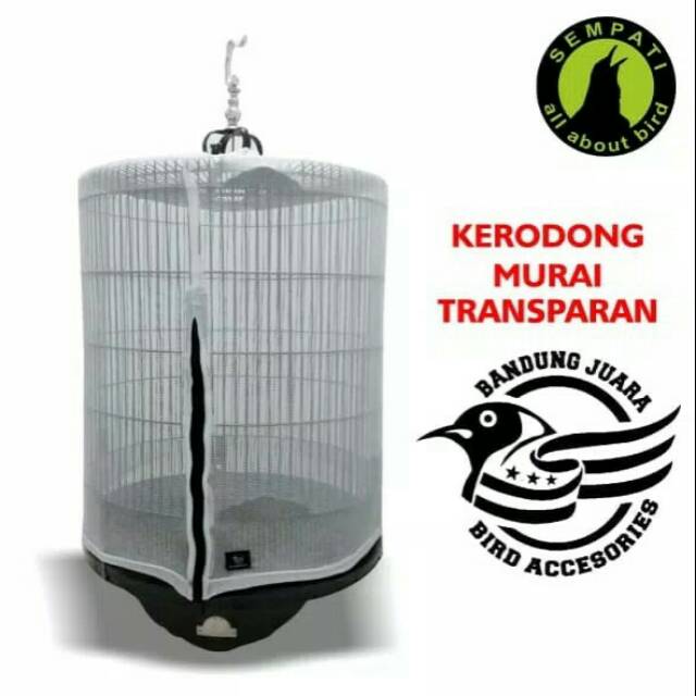 KERODONG KRODONG SANGKAR BURUNG MURAI TRANSPARAN