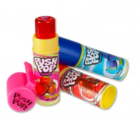 

Flashϟsale Permen PUSH POP / Lipstik rasa buah