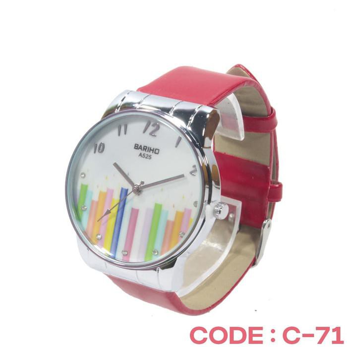 NEW BARIHO WATCHES JAM TANGAN ANALOG FASHIONABLE WANITA C-71