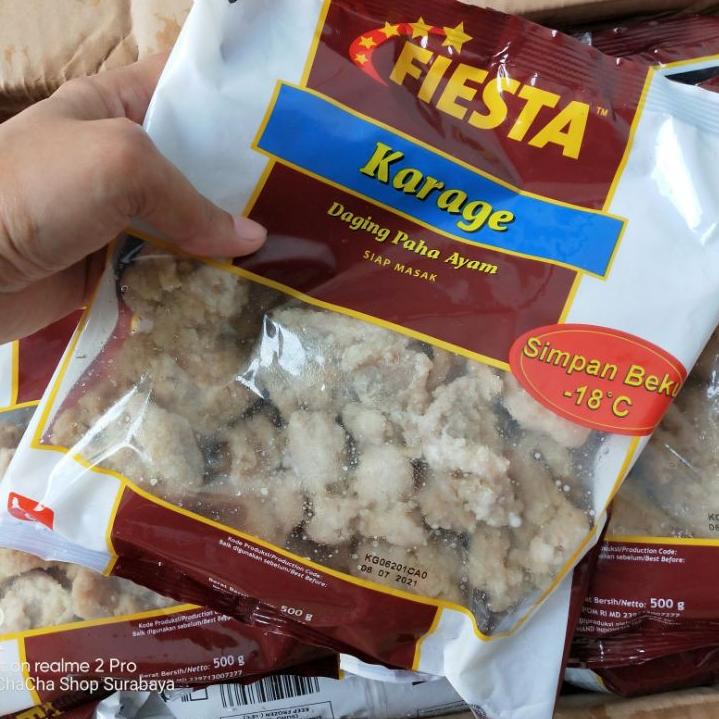 

【Potongan HARGA】 Fiesta Chicken Karage Paha Ayam 500gr