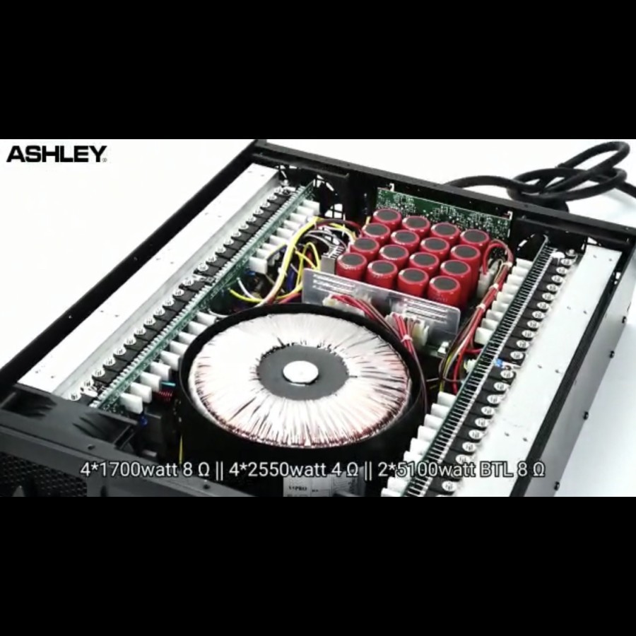 Power amplifier ashley V5pro 4 canel V5 PRO