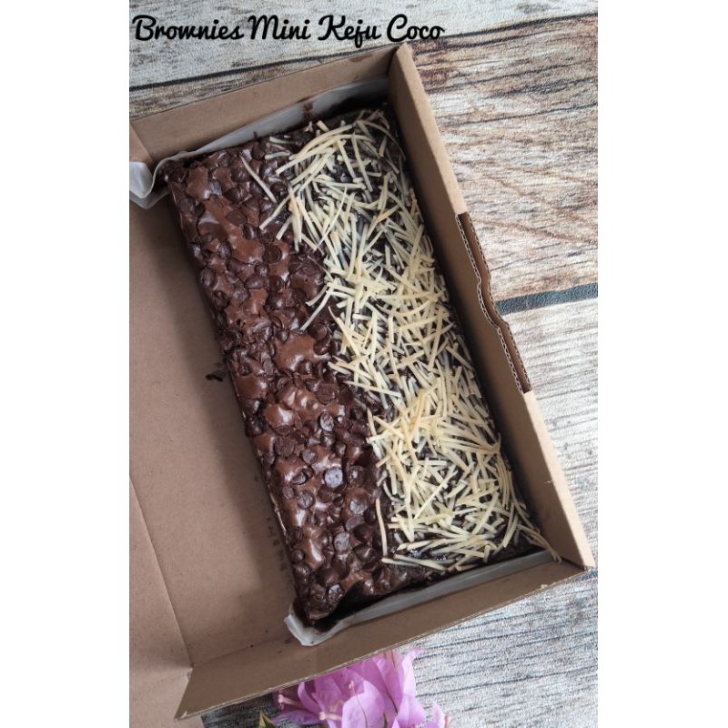 

brownies mini keju coco