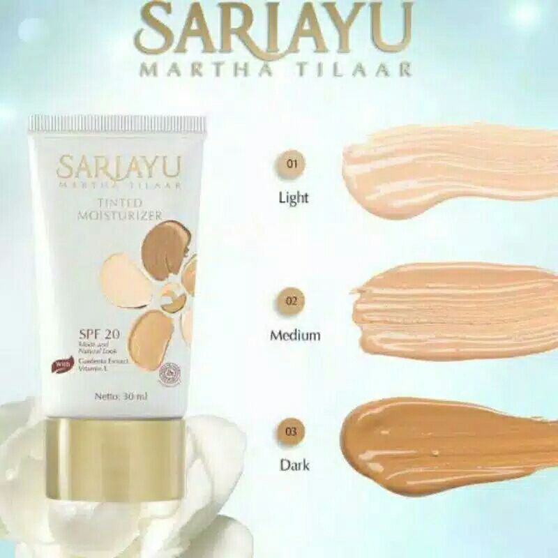 Sariayu Tinted Moisturizer Spf 20