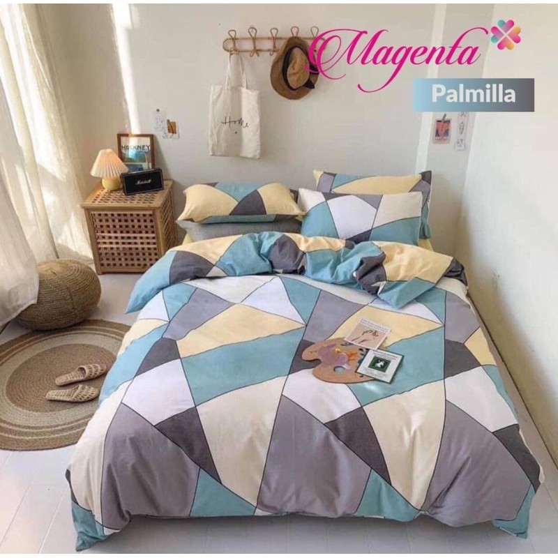 Sprei Magenta Motif Palmilla