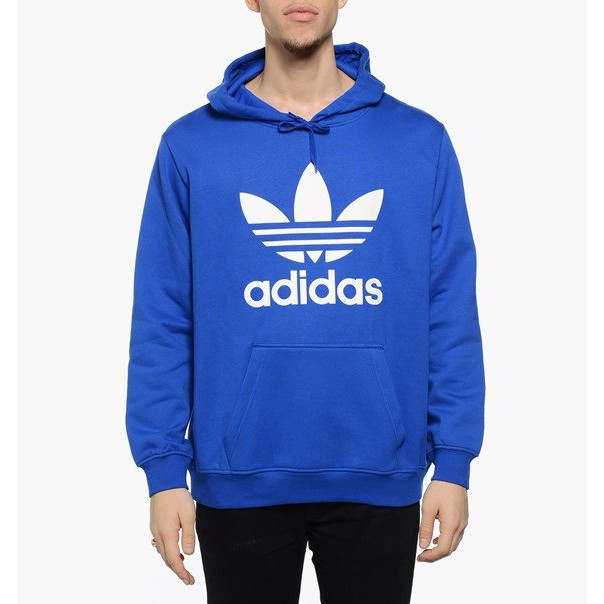 Adidas Trefoil Hoodie Blue Original