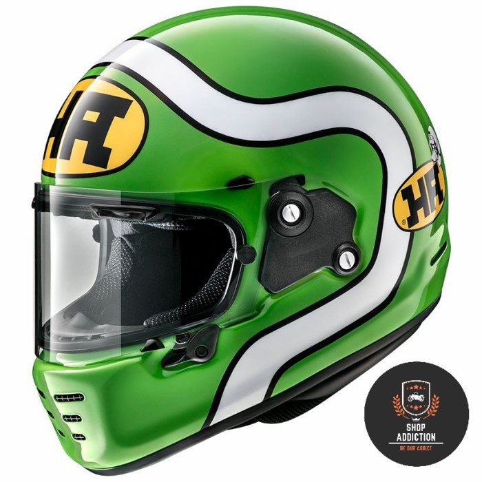 ARAI RAPIDE NEO HA GREEN | HELM FULL FACE | ARAI ORIGINAL | SNI