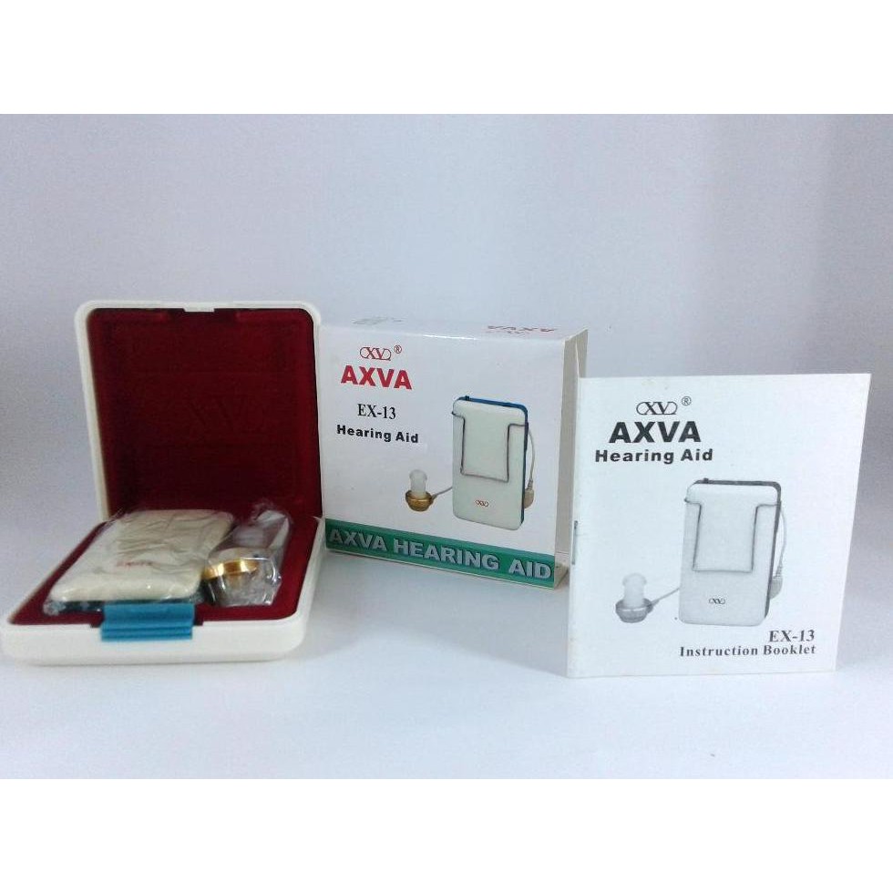 LJP Hearing Aid AXVA - Alat Bantu Pendengaran - Alat Bantu Dengar - Alat Bantu Dengar Dengan Kabel