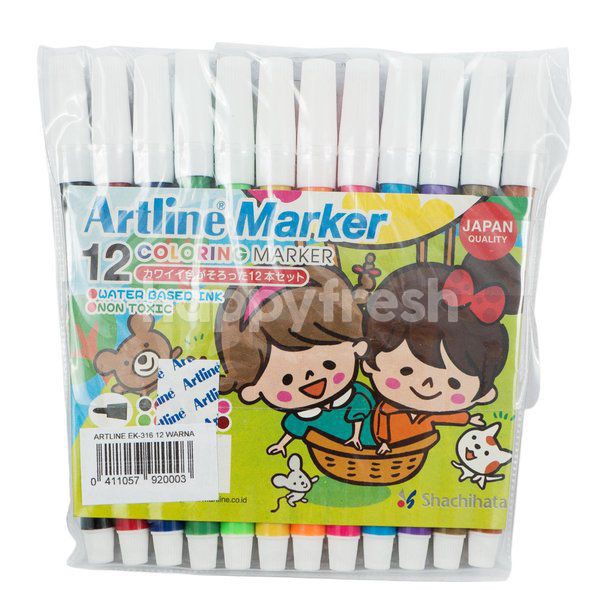 

ARTLINE MARKER 12 COLORING MARKER NON-TOXIC