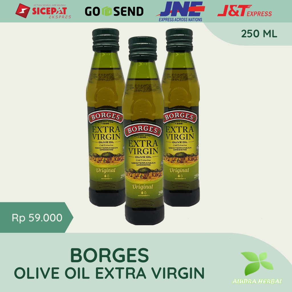 

Minyak Zaitun Borges Extra Virgin Olive Oil 250 ml