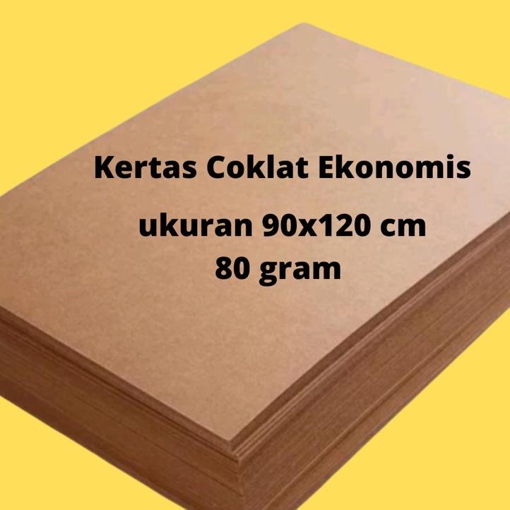 

Terjangkau - kertas coklat/packing/bungkus/ pola jahit ekonomis isi 25 lembar !