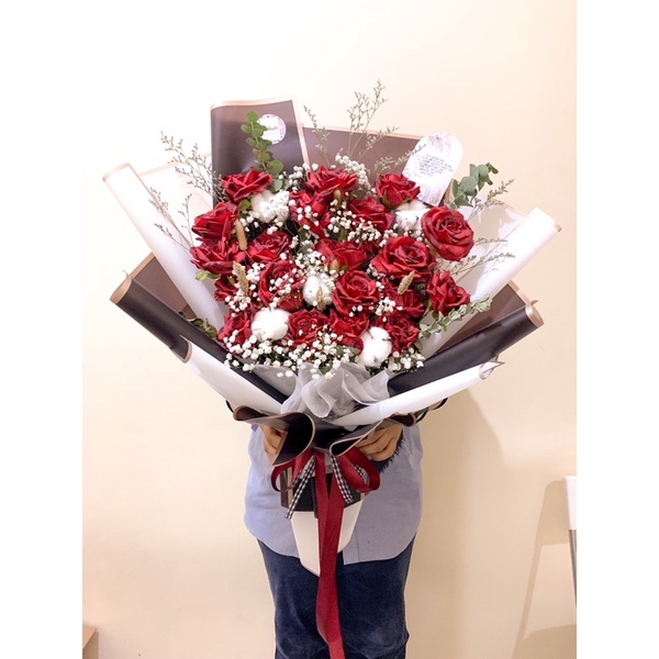 BUNGA PALSU- ARTIFICIAL MIX DRIED FLOWER TERMURAH JAKARTA