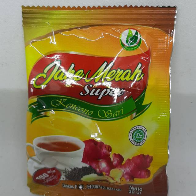 

jahe merah super Kencono Sari Sashet