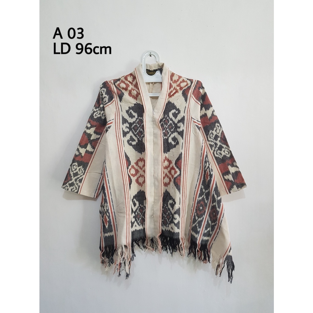 Blouse Batik / Blouse Tenun / Blouse Lurik / Blouse Batik Kombinasi