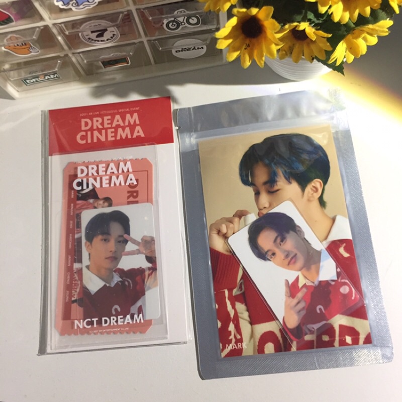 [READY STOCK] NCT DREAM CINEMA AR TICKET 4x6 PHOTO PC SET MARK LEE NCT