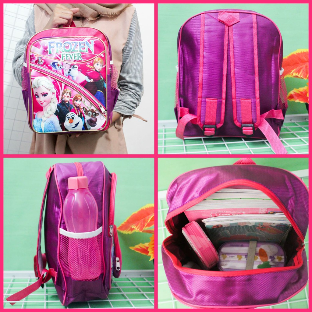 Tas Ransel Anak Cewek Paud Tas Anak TK Ransel Anak Karakter Lucu Tas Sekolah Anak Kecil Murah