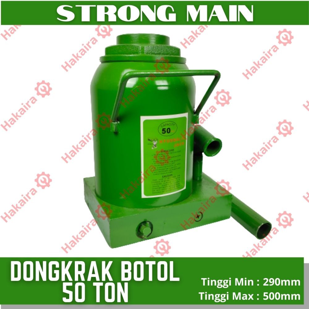 Dongkrak Botol 50 Ton - STRONG MAIN