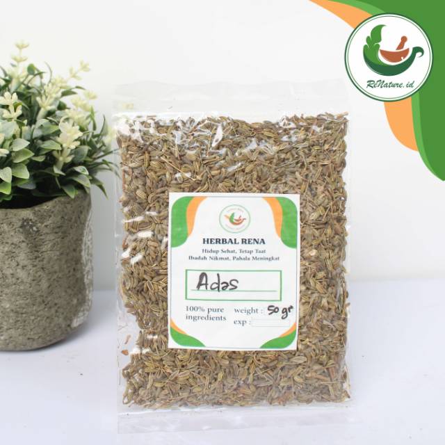 

Herbal Rena Adas 50 gr Renatureid / Adas Kering Jamu Jawa Renature