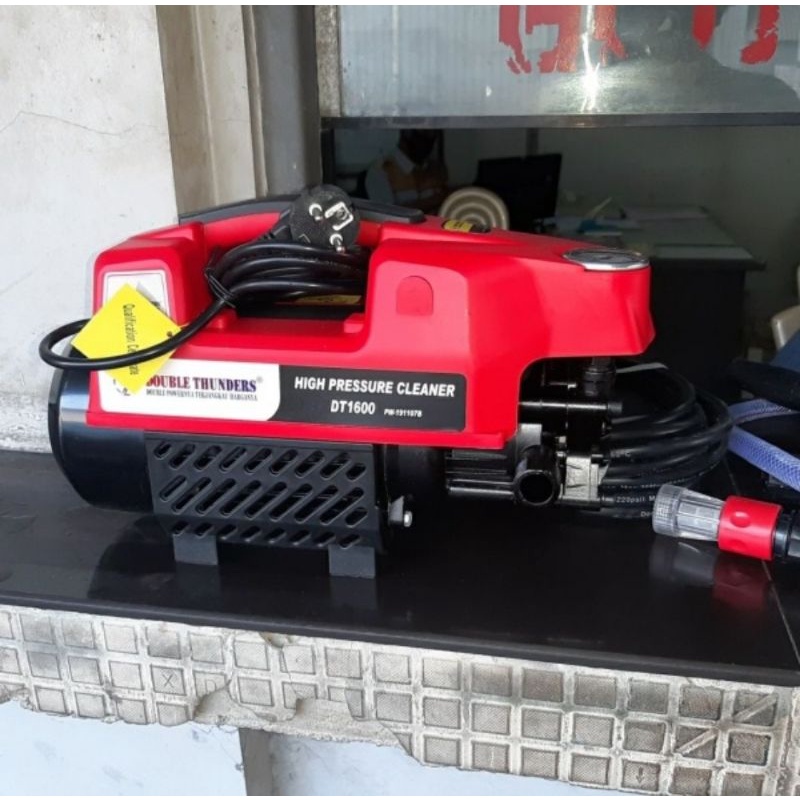 Jet cleane Double Thunder Ql-1600 Mesin Cuci Mobil Motor